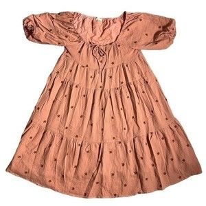 By Together Off Shoulder Drawstring Dress - M